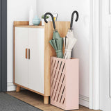 Vidaxl paraplu standaard roze 28 x 12 x 41 cm staal