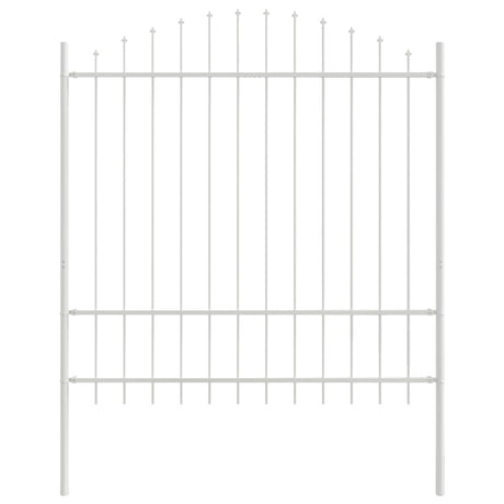 Vidaxl tuinhek wit 170 x 215 cm gepoedercoat staal