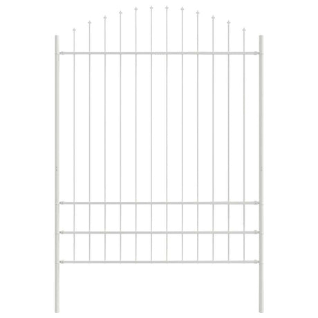 Vidaxl tuinhek wit 170 x 225 cm gepoedercoat staal