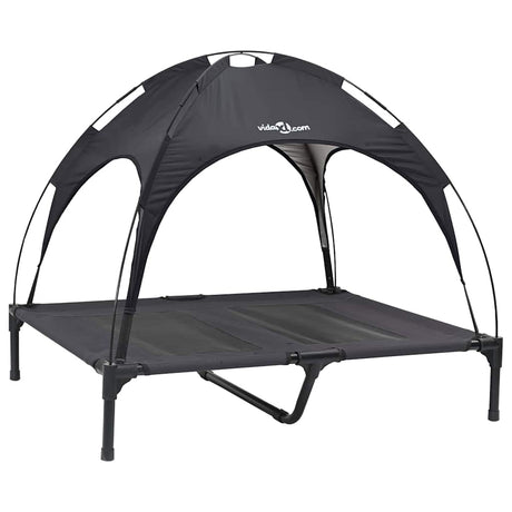 Vidaxl hondenbed zwart 92 x 77 x 82,5 cm staal