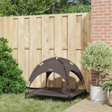 Vidaxl hondenbed bruin 90 x 81 x 80,5 cm staal