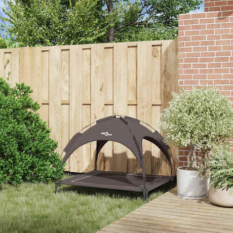Vidaxl hondenbed bruin 104 x 86 x 84,5 cm staal