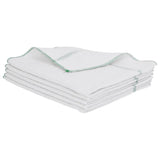 VidaXL cleaning cloths 10 sted 50x60 cm white and green