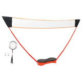 Vidaxx Badminton-Set mit 2 Schlägern, Netz und Aufbewahrungskoffer 292x30x152 cm