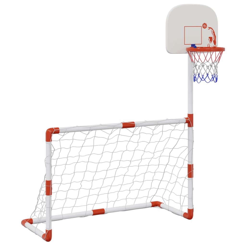 Vidaxx Kinderfußball- und Basketballset mit Bällen 98x50x70 cm