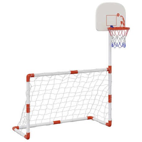 Vidaxx Kinderfußball- und Basketballset mit Bällen 98x50x70 cm