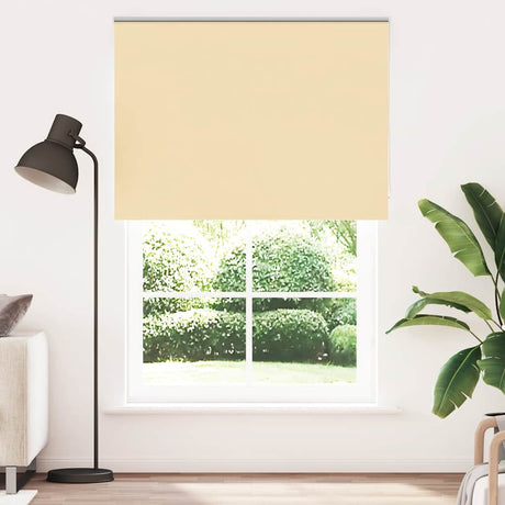 Vidaxl rolgordijn verduisterend 150x210 cm stofbreedte 146,6 cm beige