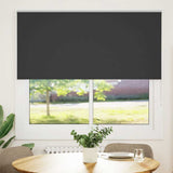 Vidaxl rolgordijn verduisterend 145x175 cm stofbreedte 141,6 cm zwart
