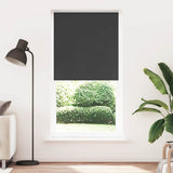 Vidaxl rolgordijn verduisterend 115x230 cm stofbreedte 110,7 cm zwart