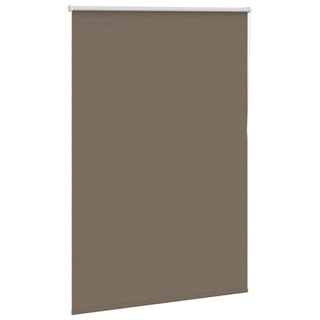 Vidaxl rolgordijn verduisterend koffie 115x130 cm stofbreedte 110,7 cm