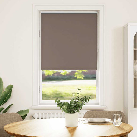 Vidaxl rolgordijn verduisterend koffie 65x175 cm stofbreedte 60,7 cm