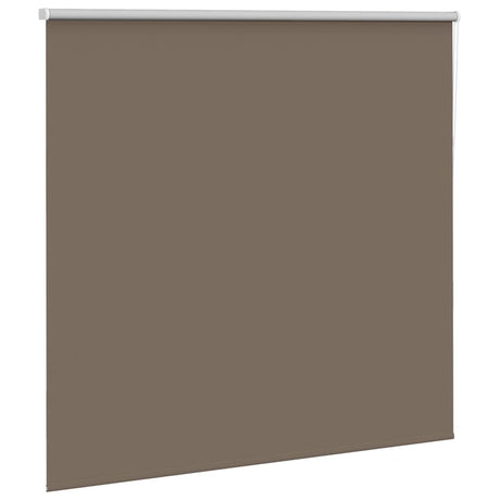 Vidaxl rolgordijn verduisterend koffie 160x175 cm stofbreedte 156,6 cm