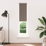 Vidaxl rolgordijn verduisterend koffie 50x210 cm stofbreedte 45,7 cm