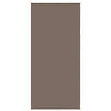 Vidaxl rolgordijn verduisterend koffie 115x210 cm stofbreedte 110,7 cm