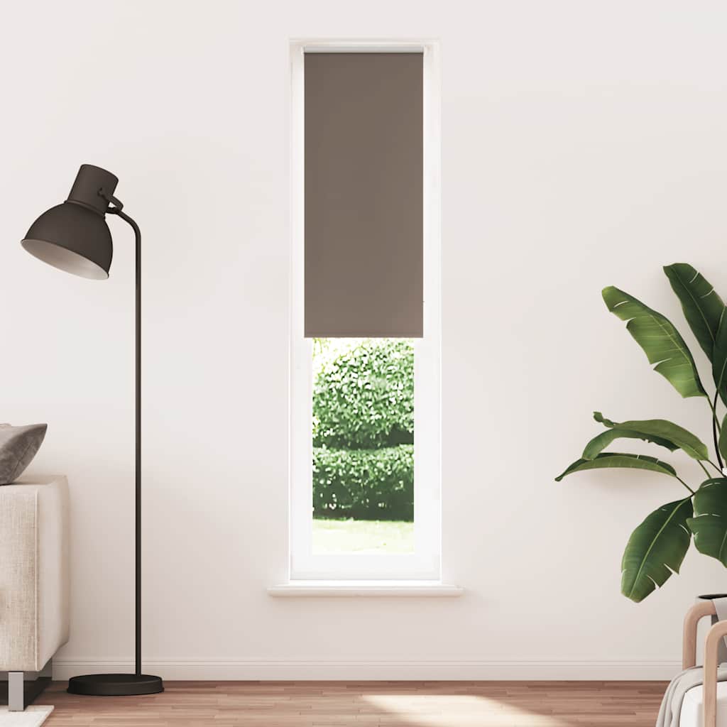 Vidaxl rolgordijn verduisterend koffie 60x230 cm stofbreedte 55,7 cm