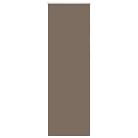 Vidaxl rolgordijn verduisterend koffie 80x230 cm stofbreedte 75,7 cm