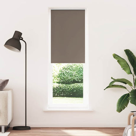 Vidaxl rolgordijn verduisterend koffie 80x230 cm stofbreedte 75,7 cm