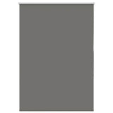Vidaxl rolgordijn verduisterend 105x130 cm stofbreedte 100,7 cm grijs