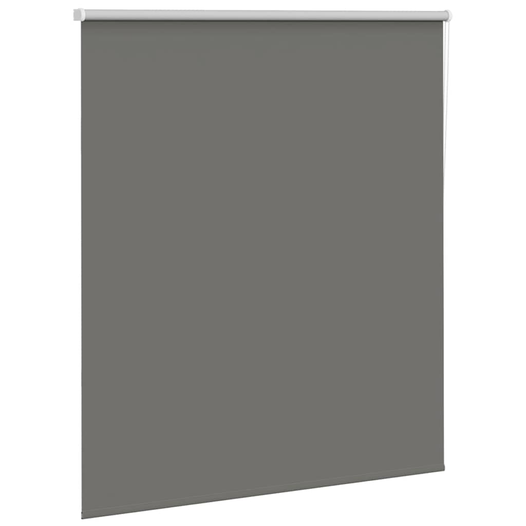 Vidaxl rolgordijn verduisterend 130x130 cm stofbreedte 126,6 cm grijs