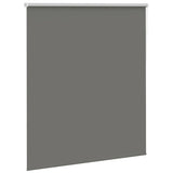 Vidaxl rolgordijn verduisterend 130x150 cm stofbreedte 126,6 cm grijs