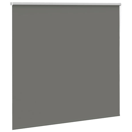 Vidaxl rolgordijn verduisterend 145x150 cm stofbreedte 141,6 cm grijs