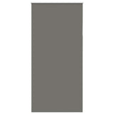 Vidaxl rolgordijn verduisterend 110x210 cm stofbreedte 105,7 cm grijs