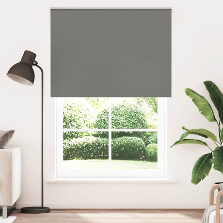Vidaxx Verdunkelungsrollo 155x230 cm Stoffbreite 151,6 cm Grau