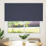 Vidaxx Verdunkelungsrollo 145x175 cm Stoffbreite 141,6 cm Blau