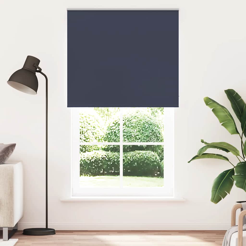 Vidaxx Verdunkelungsrollo 125x230 cm Stoffbreite 121,6 cm Blau