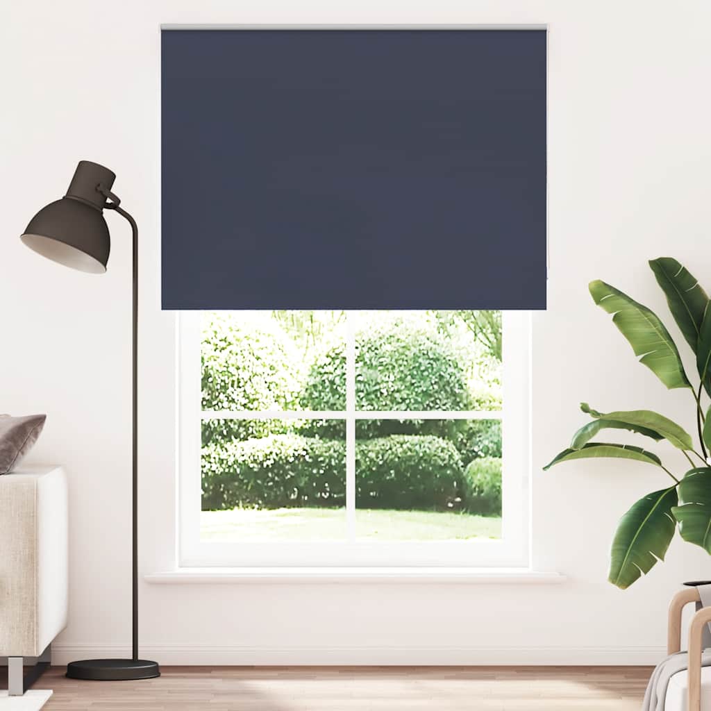 Vidaxx Verdunkelungsrollo 155x230 cm Stoffbreite 151,6 cm blau