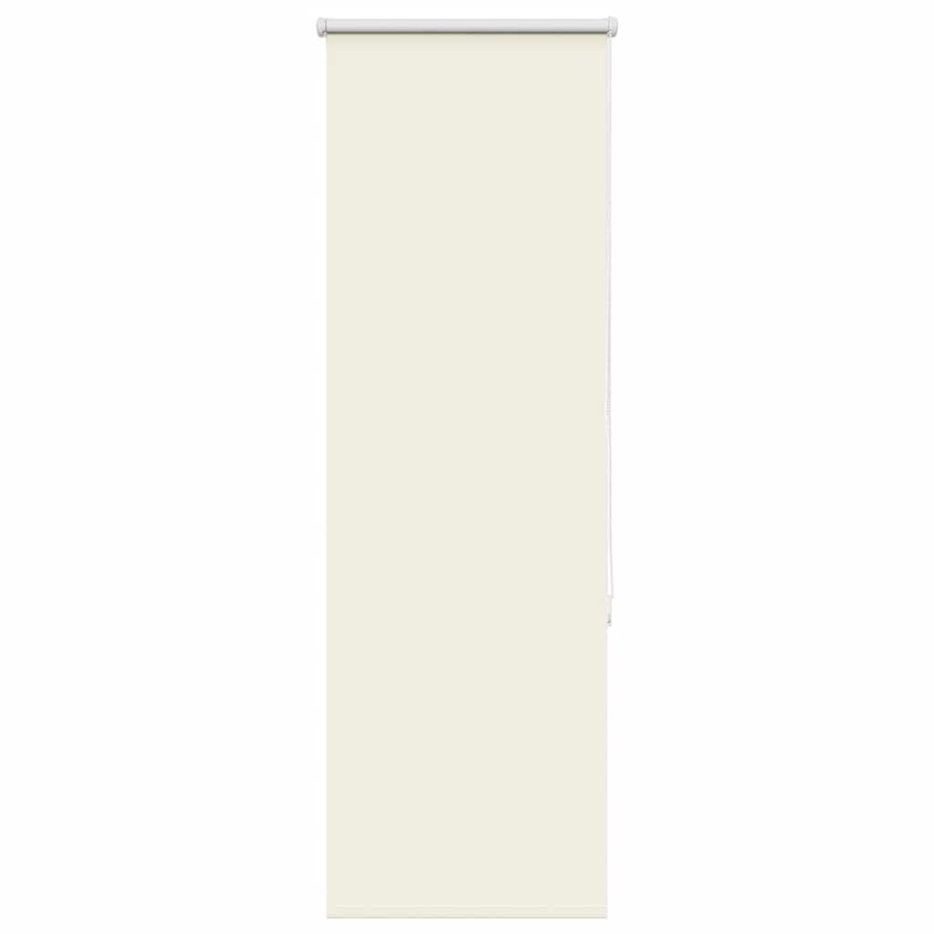 Vidaxx Verdunkelungsrollo 40x130 cm Stoffbreite Offwhite