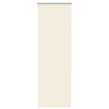 Vidaxx Verdunkelungsrollo 60x130 cm Stoffbreite Offwhite