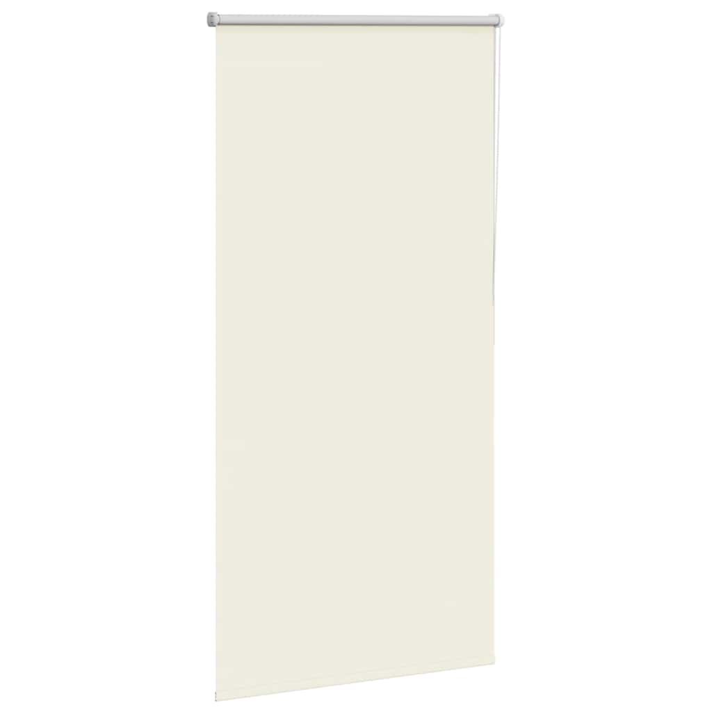 Vidaxx Verdunkelungsrollo Offwhite 85x130 cm Stoffbreite