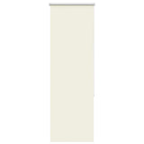 Vidaxx Verdunkelungsrollo 45x175 cm Stoffbreite Offwhite