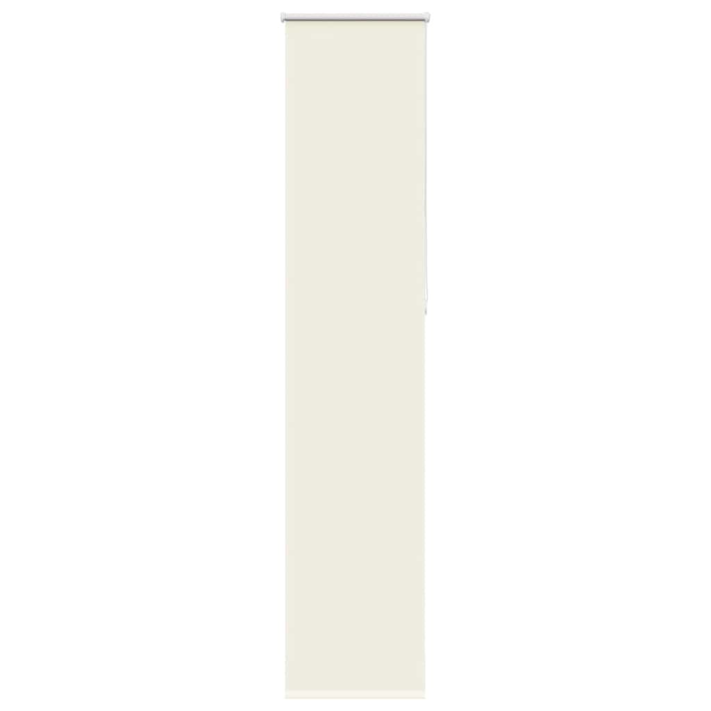 Vidaxx Verdunkelungsrollo 60x210 cm Stoffbreite Offwhite