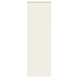 Vidaxx Verdunkelungsrollo Offwhite 65x210 cm Stoffbreite