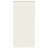 Vidaxx Verdunkelungsrollo Offwhite 90x210 cm Stoffbreite