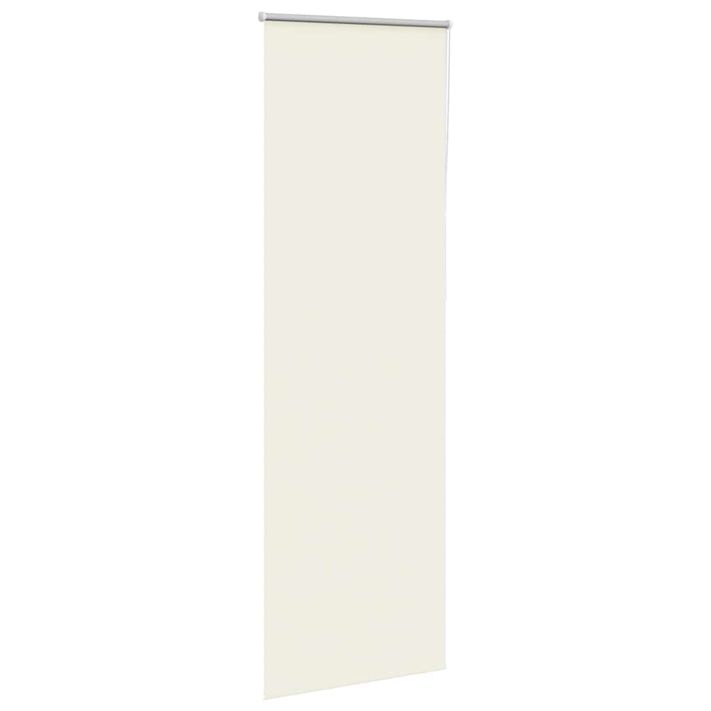Vidaxx Verdunkelungsrollo Offwhite 85x230 cm Stoffbreite
