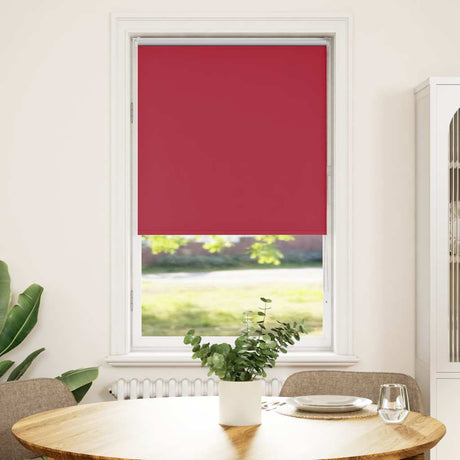 Vidaxx Verdunkelungsrollo 70x130 cm Stoffbreite 65,7 cm rot