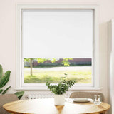 Vidaxx Verdunkelungsrollo 115x150 cm Stoffbreite 110,7 cm weiß