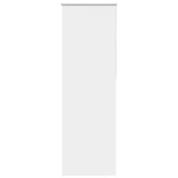 Vidaxx Verdunkelungsrollo 65x210cm Stoffbreite 60,7 cm weiß