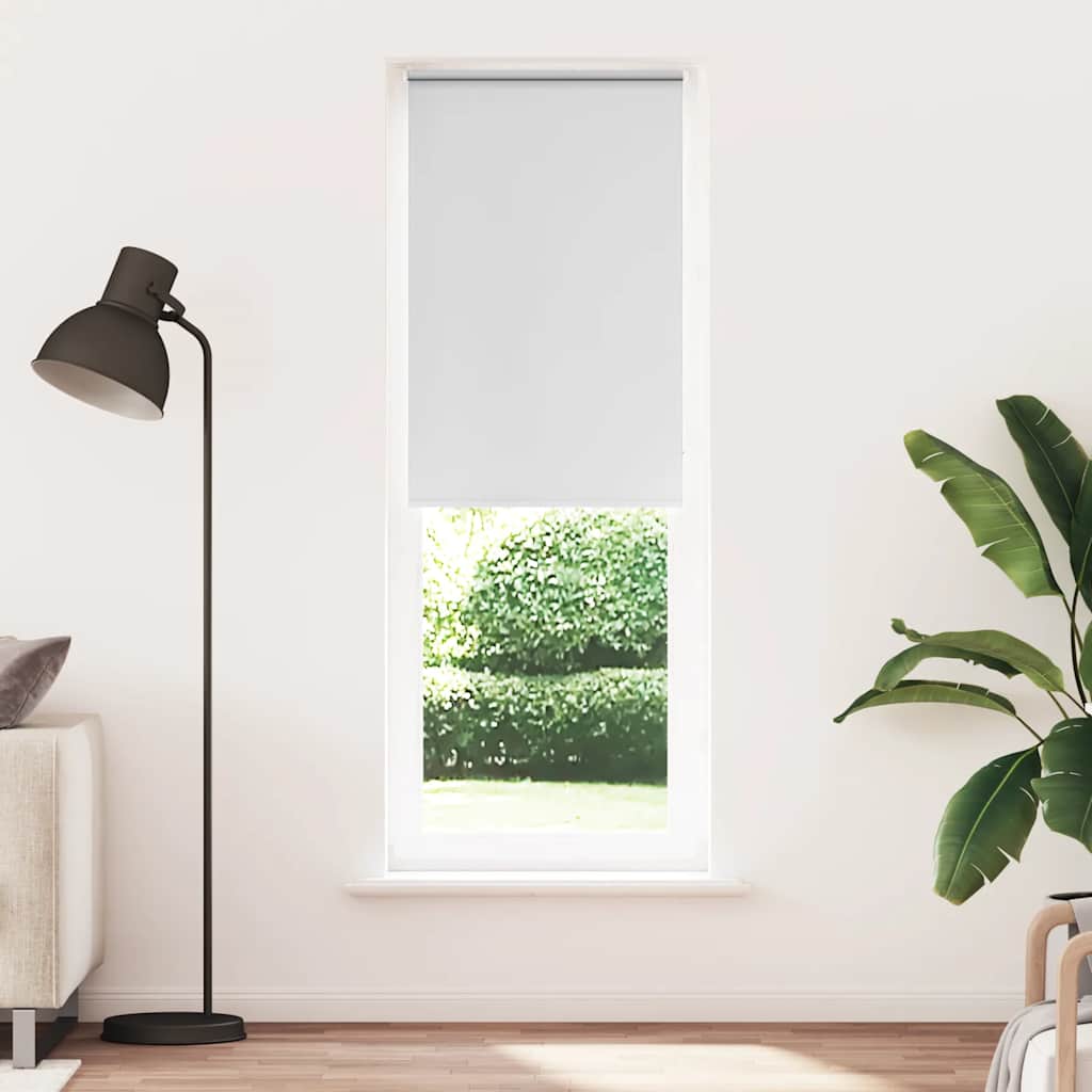 Vidaxx Verdunkelungsrollo 85x210cm Stoffbreite 80,7 cm weiß