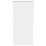 Vidaxl rolgordijn verduisterend 115x210 cm stofbreedte 110,7 cm wit