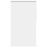 Vidaxl rolgordijn verduisterend 140x210 cm stofbreedte 136,6 cm wit