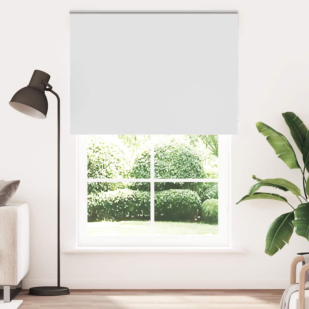 Vidaxx Verdunkelungsrollo 145x210 cm Stoffbreite 141,6 cm weiß