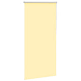Vidaxx Verdunkelungsrollo 85x130 cm, Stoffbreite 80,7 cm Gelb