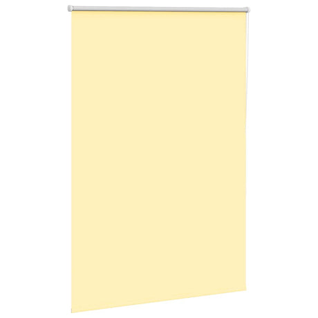 Vidaxx Verdunkelungsrollo 100x130cm Stoffbreite 95,7cm Gelb
