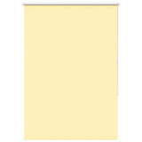 Vidaxx Verdunkelungsrollo 115x130 cm Stoffbreite 110,7 cm Gelb