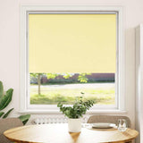 Vidaxx Verdunkelungsrollo 105x150 cm Stoffbreite 100,7 cm Gelb