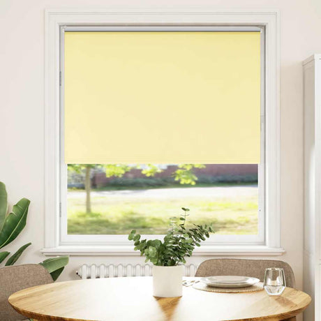 Vidaxx Verdunkelungsrollo 110x150 cm Stoffbreite 105,7 cm Gelb